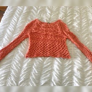 Free People long sleeve knit top